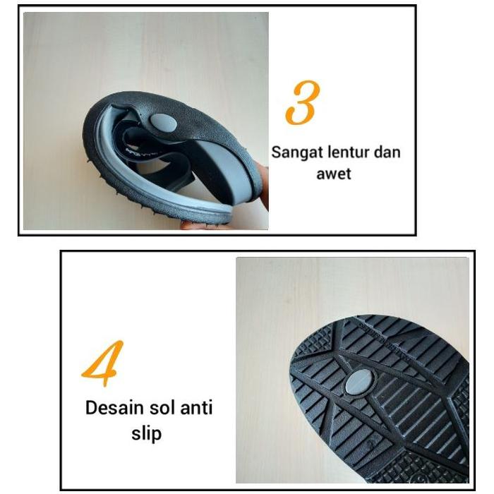 Gos New Era Mb 6041 Sandal Jepit Pria Sandal Karet Pria Casual Sandal