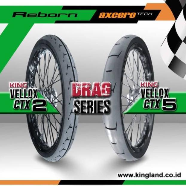 85 NEW RISET Ban Kingland King VELLOX CTX Drag Bike