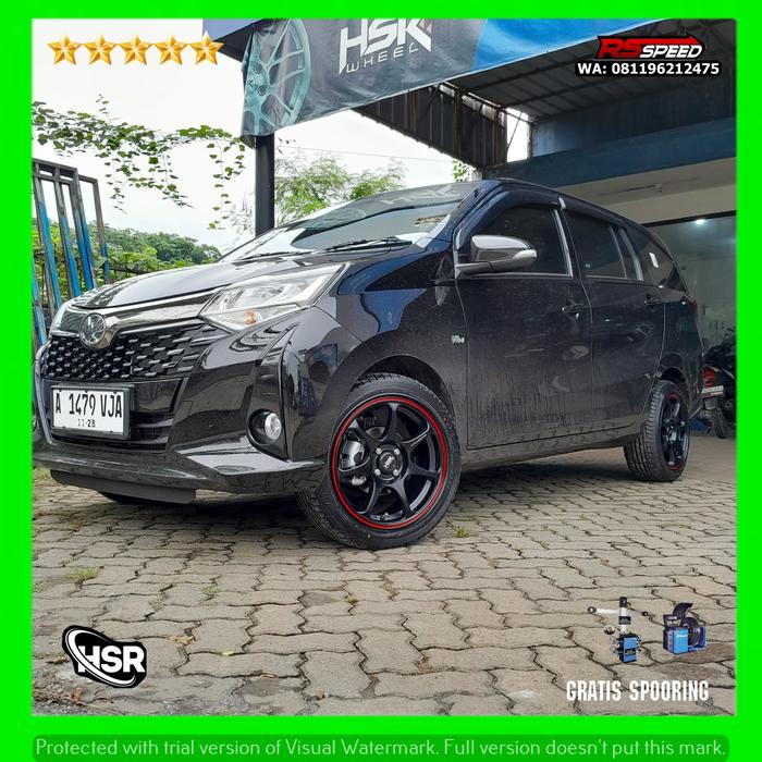 Velg Mobil Sigra Calya Agya Ring 16 Paket Velg Plus Ban HSR Sebunsuta