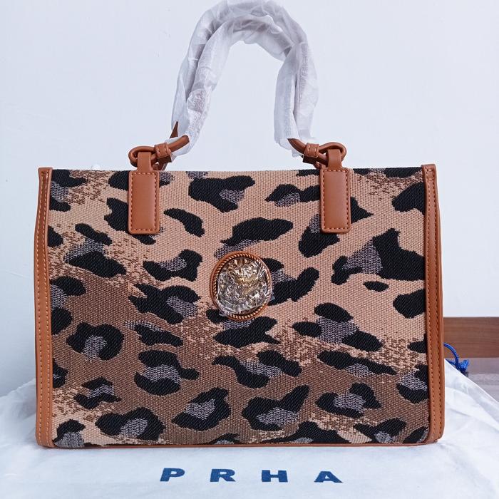 Tas Wanita Tote Bag Tas Jinjing Mewah Brand ORI PRHA Loreng kd 64