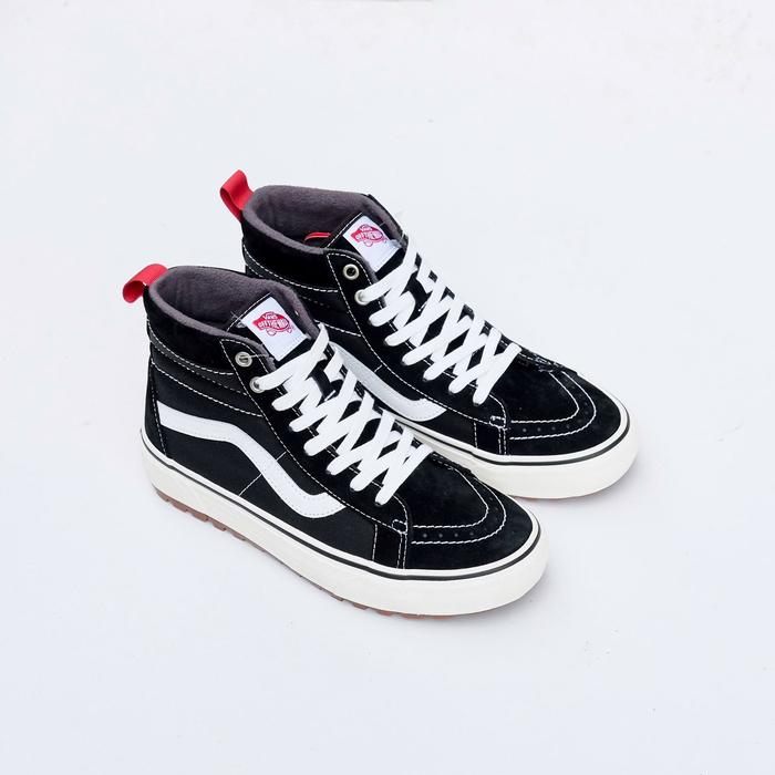 VANS SK8 HIGH MTE BLACKWHITE ORIGINAL RESMI