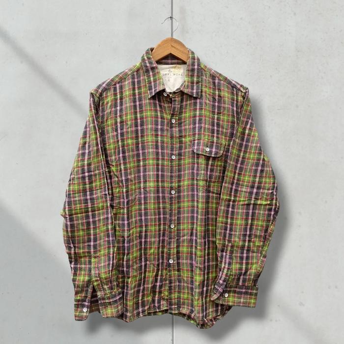 KEMEJA FLANNEL GLOBAL WORK