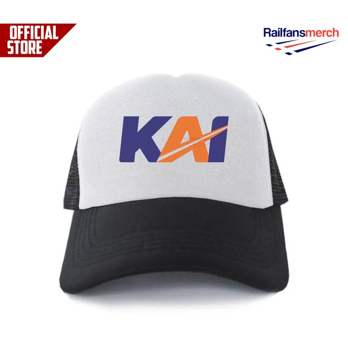 Railfansmerch Topi Railfans Logo KAI baru