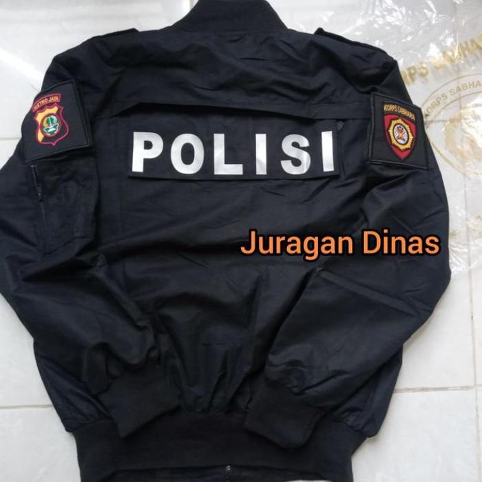 Best seller (New 2023) Jaket POLISI SABHARA jatah polri SATPAM
