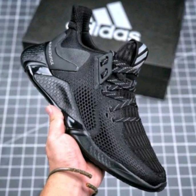 PROMO SEPATU ADIDAS MAN ALPHABOUNCE INSTINCT M core BW ORIGINAL