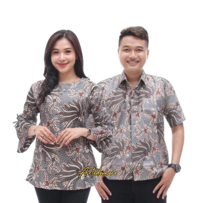 Couple Batik Atasan Motif Kubis