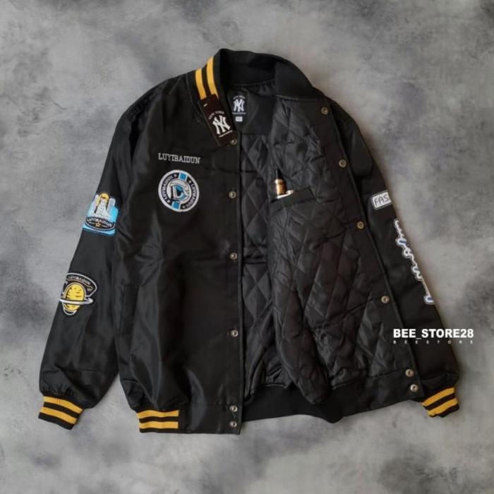 Best seller VARSITY NY YANKEES HITAM LUYIBAIDUN FULL BORDIR PREMIUM