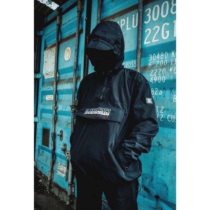 Best seller BBTU - JACKET - CAGOULE GEO BLACK BRIGADE