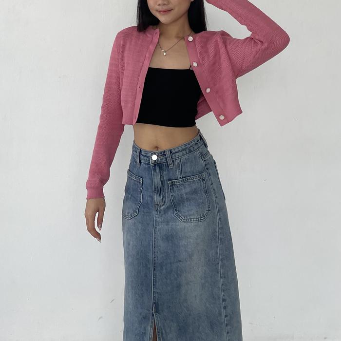 JOLIE | BARBIE CARDIGAN | CROP CARDIGAN