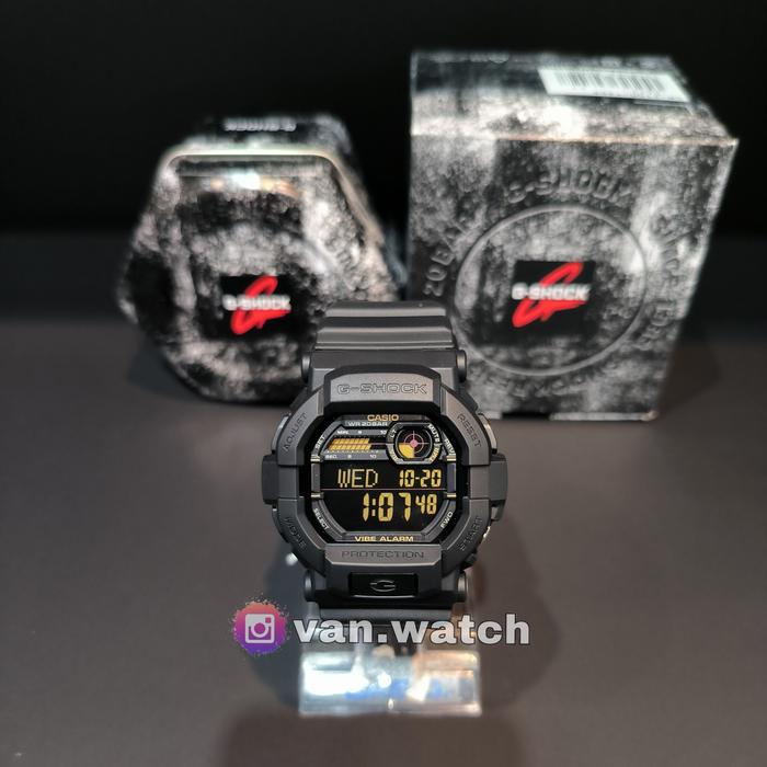 Casio Gshock Vibe Alarm GD 350-1B / GD350-1B Original