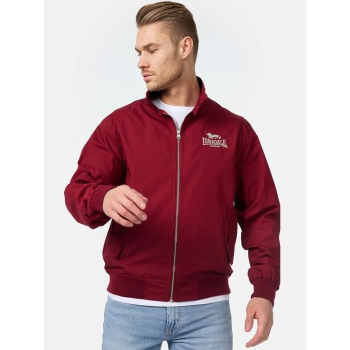 Best seller Lonsdale Harrington Classic Slimfit Jacket (Burgundy)