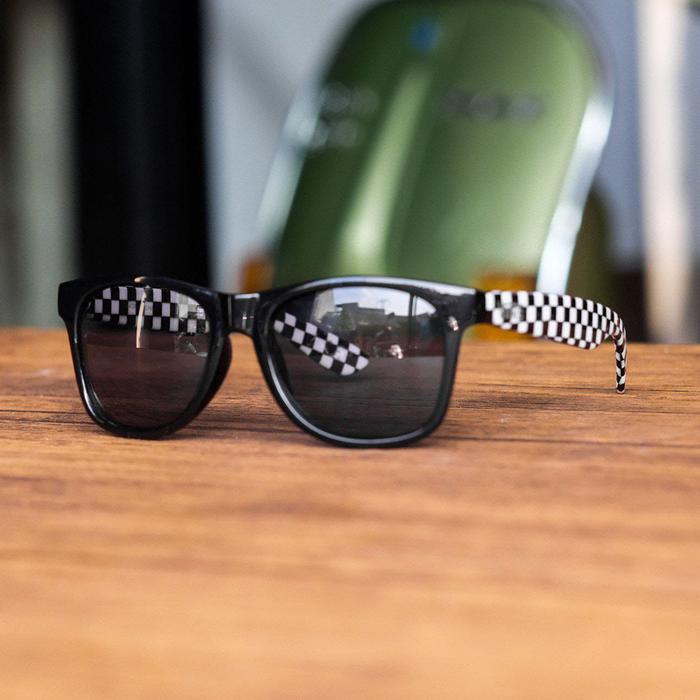 Kacamata Sunglasses Vans Spicoli 4 Shades Black Checkerboard Original