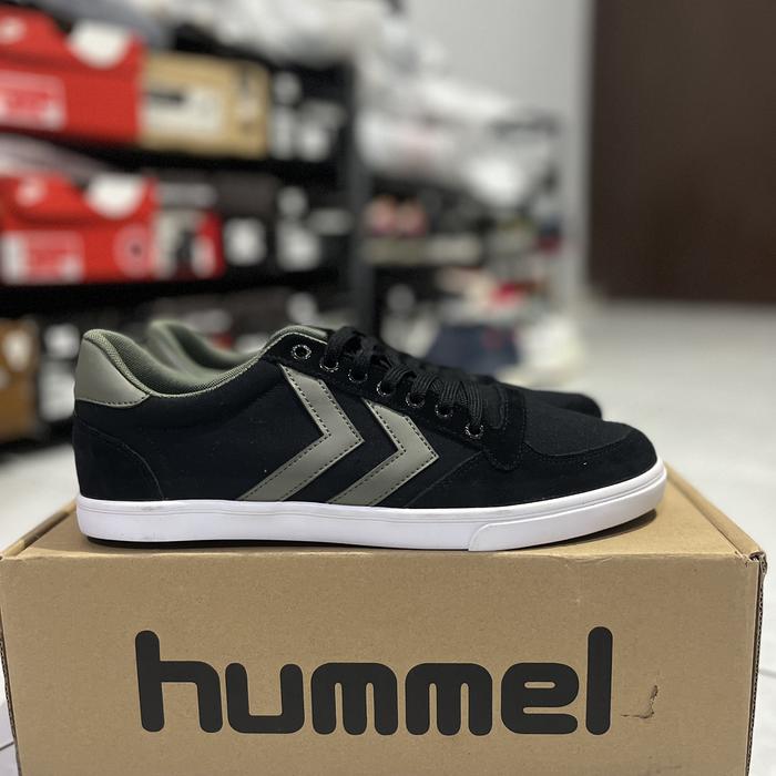 Hummel Shoes Slimmer Stadil Low BLACK(new stuff)