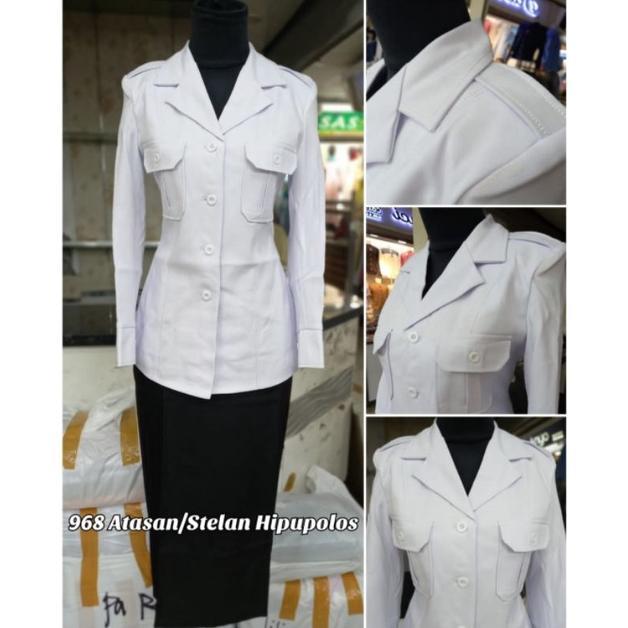 Best seller ATASAN/SET BAJU BLAZER KERAH JAS PPPK Guru P3K DOKTER