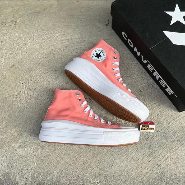 Converse CTAS Move Platform Hi Pink Egret