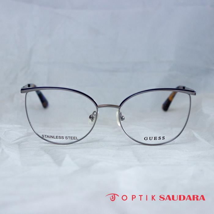 Optik Saudara - Kacamata Wanita Stylish Elegant Model Cat Eye F GU2879 008 55