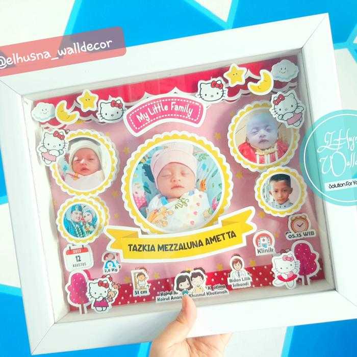 Biodata Bayi 3D