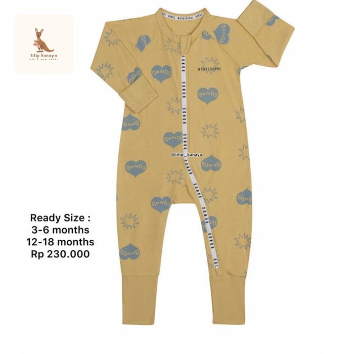 [3-6m, 12-18m] Bonds wondercool wondersuit original from Aussie