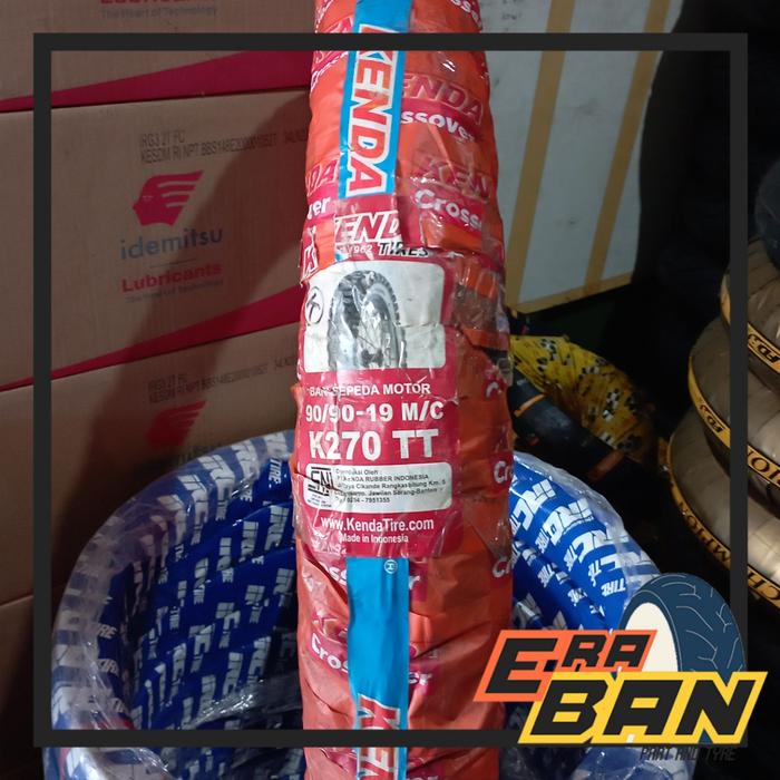 BAN LUAR KENDA K270 90 90 RING 19 TUBETYPE
