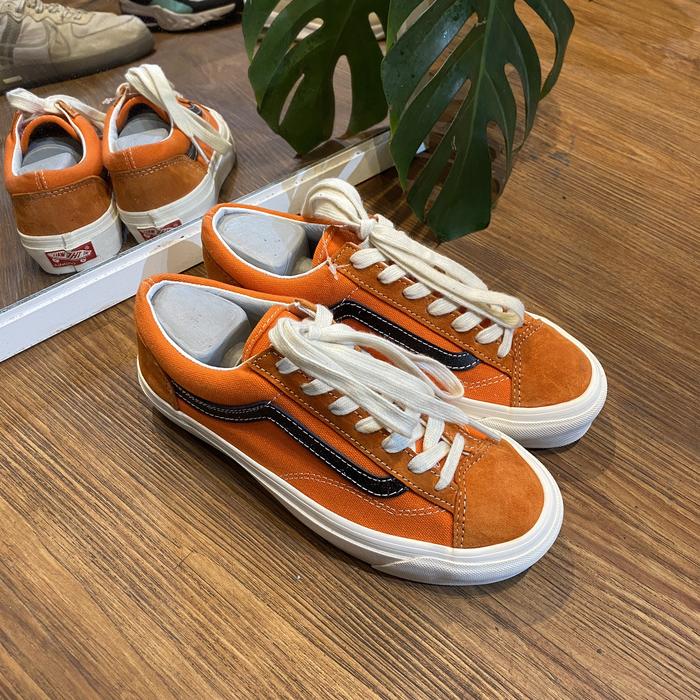 Vans vault oldskool style 36 og orange murah - sneakers second market