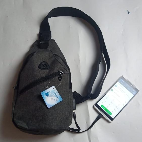 tas waitsbag pria selempang slempang wesbek dnd