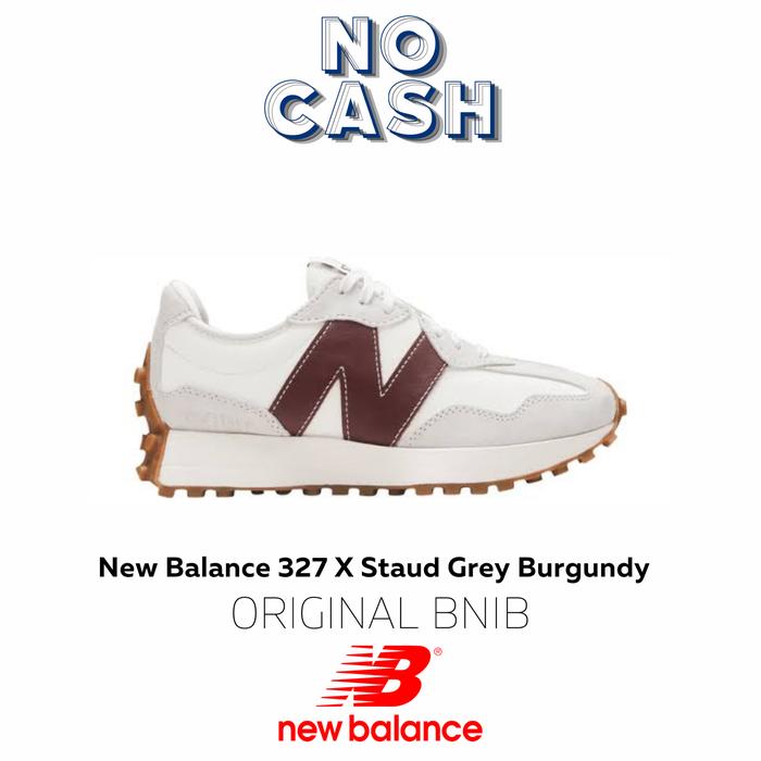 New Balance 327 X Staud Grey Burgundy/new balance original