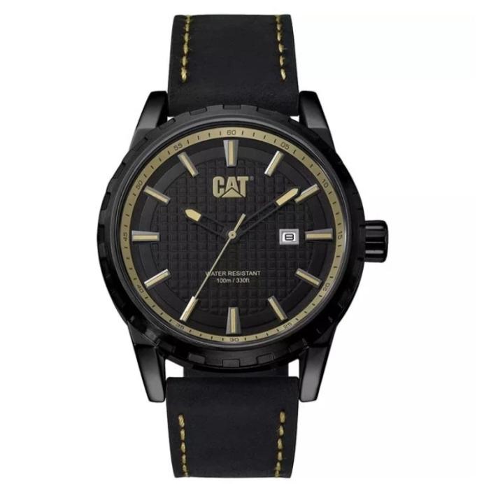 CATERPILLAR CAT NR.161.34.123 Jam Tangan Analog Pria Leather Original