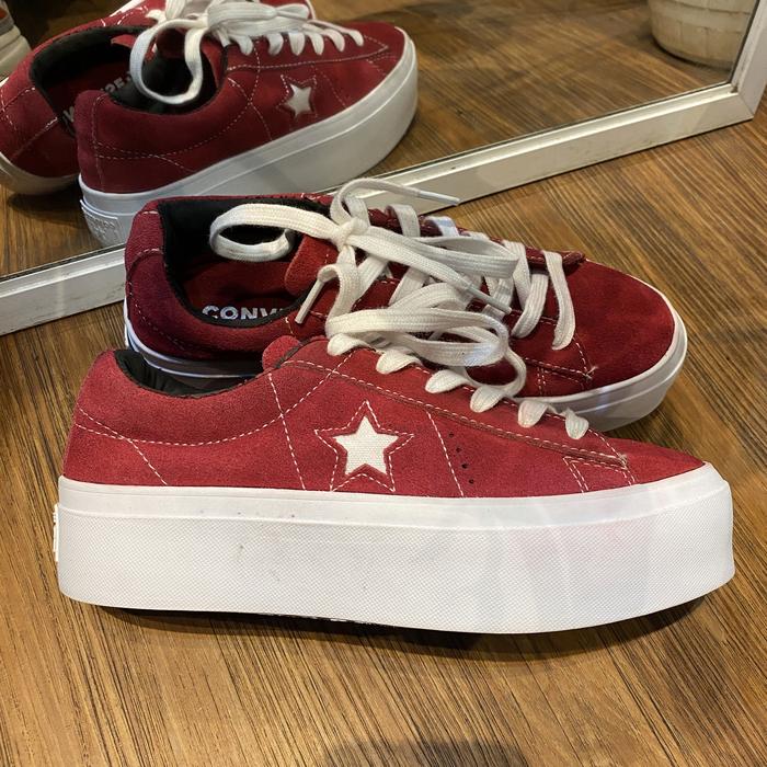 Converse one star platform wmns original murah -sneakers second market