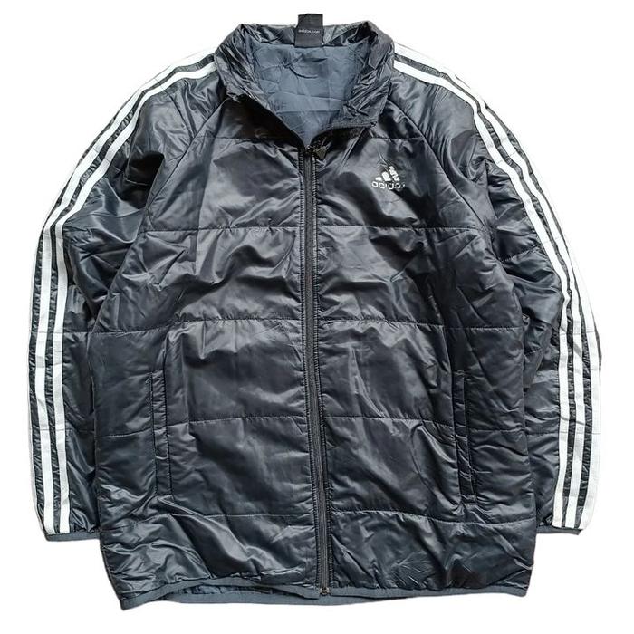 Jaket Puffer Down Pria Adidas Size L