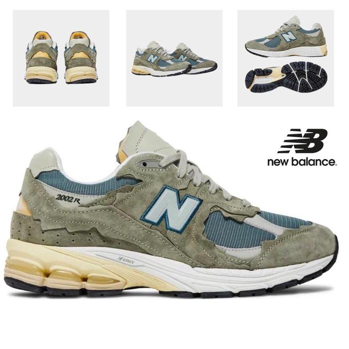 Sepatu NB NEW BALANCE 2002 R Protection Green