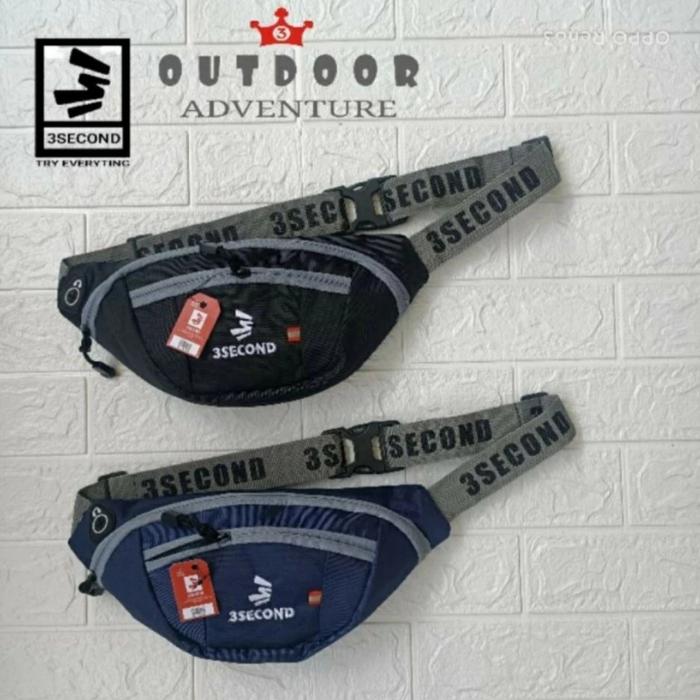Tas Slempang Waistbag 3Second Pria Not Iger Murah
