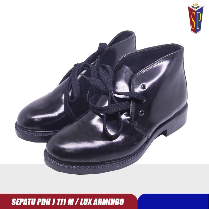 Sepatu PDH Kulit Molding TNI - Sepatu Kulit PDH TNI