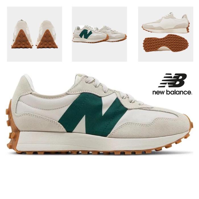 Sepatu NB NEW BALANCE 327 white green