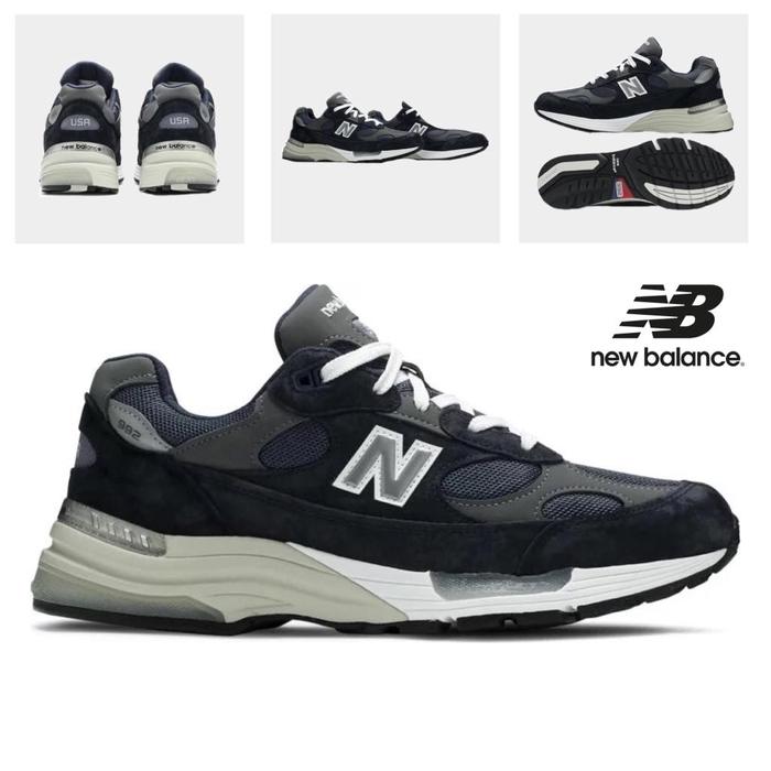 Sepatu NB NEW BALANCE 992 Navy