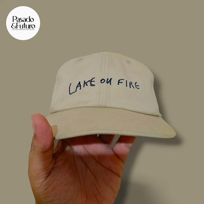 Topi thisisneverthat Lake On Fire Cap SS15 Cream