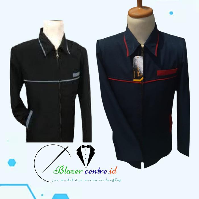 jasket kombinasi/jasket list/jasket guru/jasket santri/jasket pria