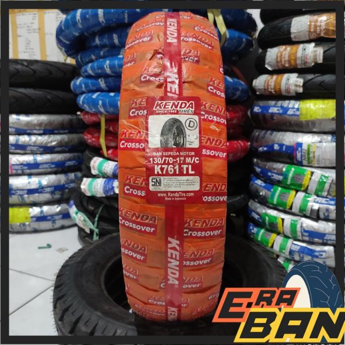 BAN LUAR KENDA K761 130 70 RING 17 TUBELESS DUAL PURPOSE