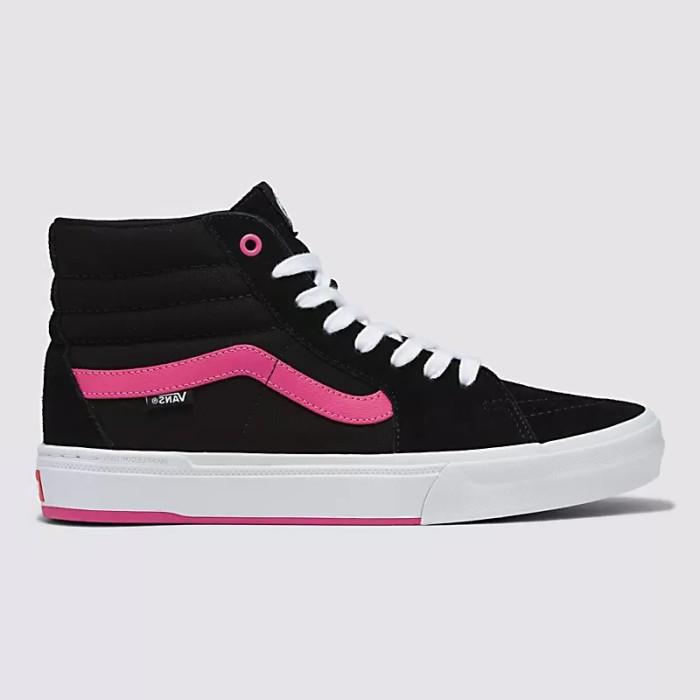 Vans Sk8 Hi Pro BMX Black Pink Magenta ORIGINAL RESMI
