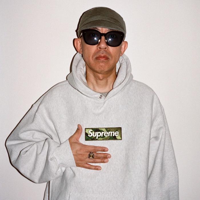 Supreme Box Logo Hoodie Hooded Sweatshirt FW23 2023 Nigo Grey Camo