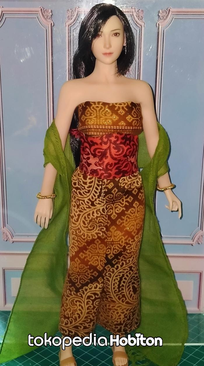 1/6 Batik Kemben Jawa Selendang Custom Kitbash TBLeague Jiaou Hot Toys