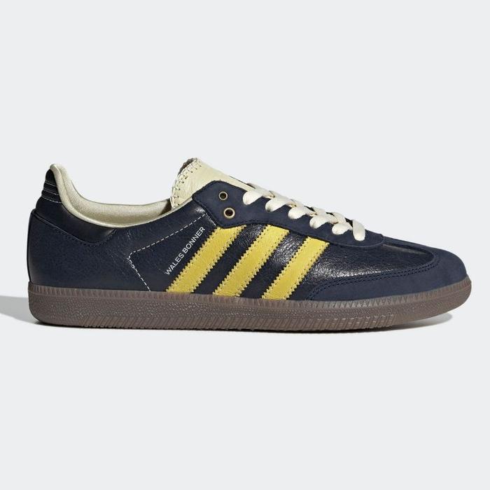 Adidas Samba Wales Bonner Collegiate Navy Cream White Yellow Originals