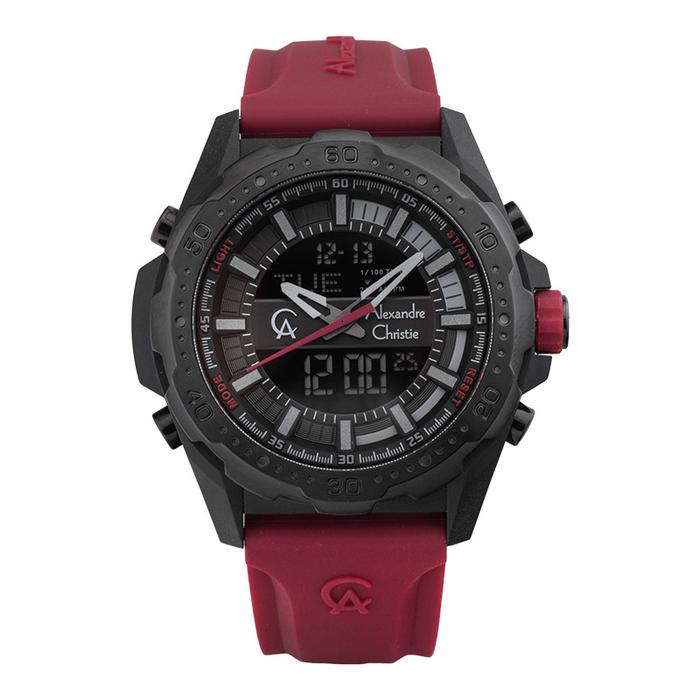 Jam Tangan Pria Alexandre Christie DigiA AC 9370 MH RIPBARE Men Digit
