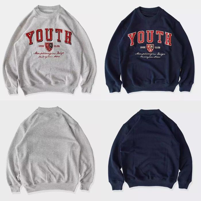 MEMPHISORIGINS - Crewneck Sweatshirt Palace Unisex Pria Wanita