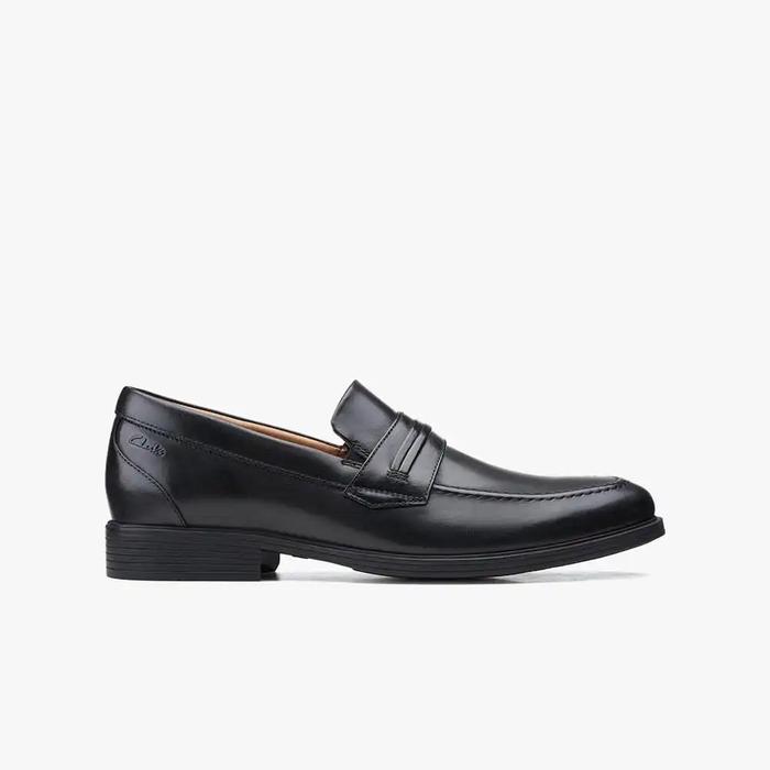 CLARKS Whiddon Loafer (Original) Loafers Pria Leather - Black