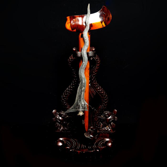 Keris Sabuk Inten Luk 11 Tangguh Mataram Srimanganti Kuno