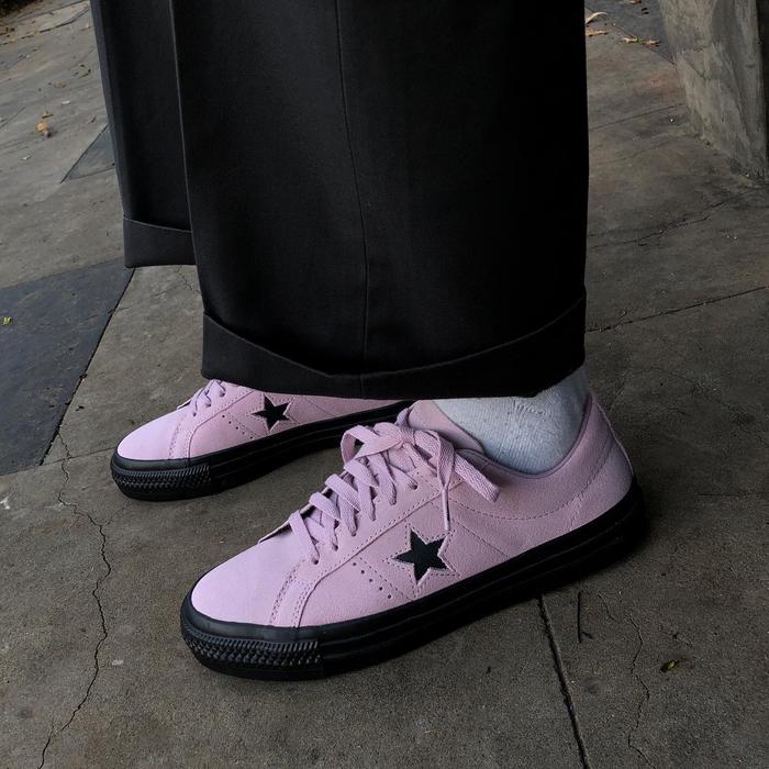 THE NEW! CONVERSE CONS ONE STAR PRO OX Phantom Violet/Black black
