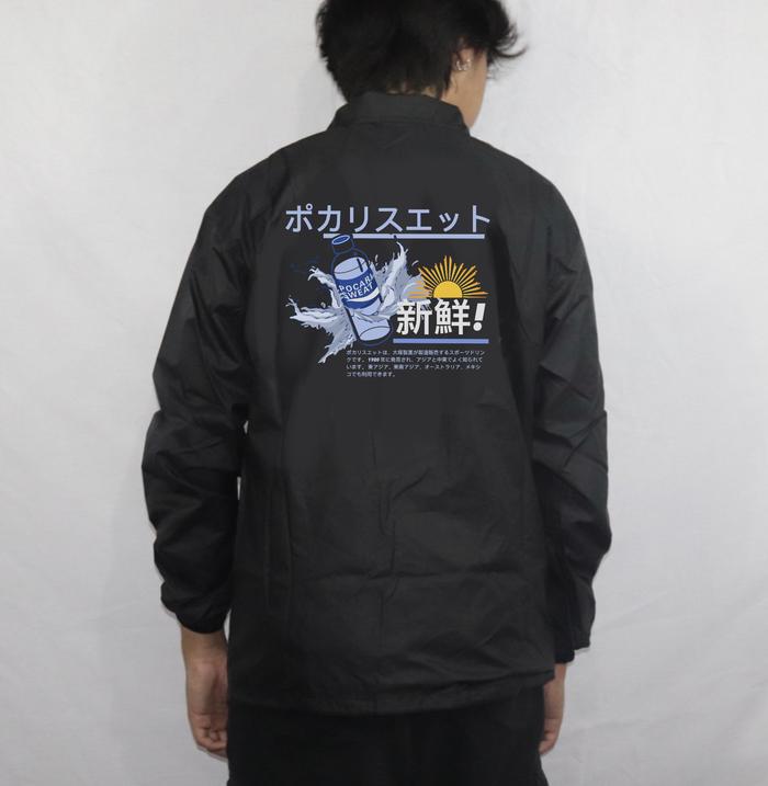 DXTCLOTHING - Pocari sweat -  Coach Jacket