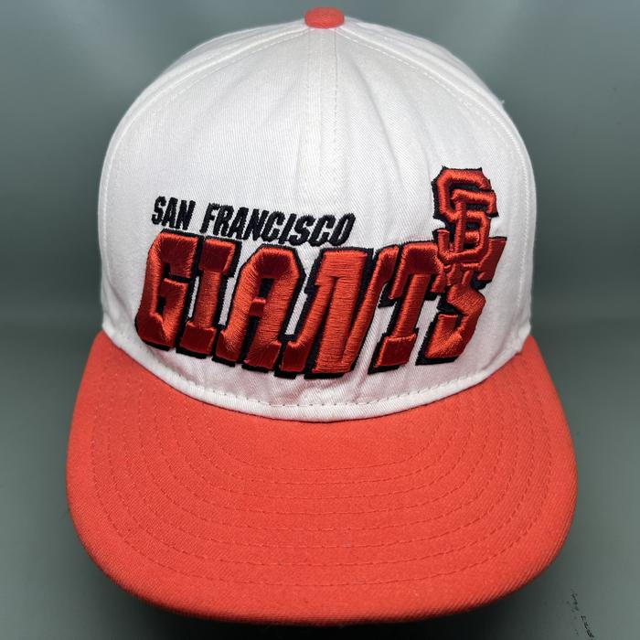 Topi Baseball MLB New Era San Francisco Giants Cap White Orange
