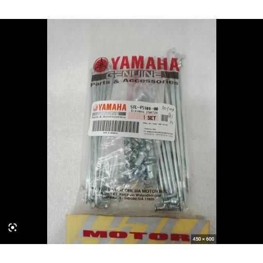 RUJI DEPAN JARI VELG PALEK MIO SPORTY SMILE J M3 ORIGINAL YAMAHA
