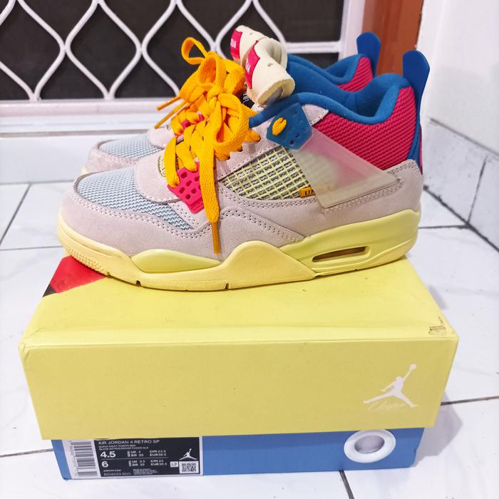 Sneakers Air Jordan 4 Union PK God EU 36.5 Pink Women